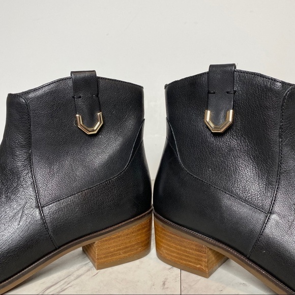 New! Cole Haan Maci Black Leather Bootie 7B - Picture 7 of 13